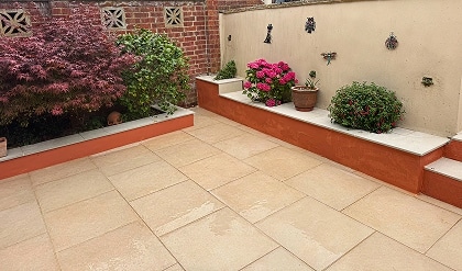 Porcelain Patio Installation & Upgrade