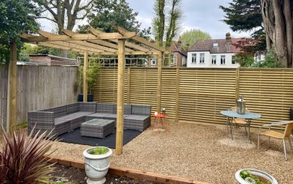 garden makeover, london